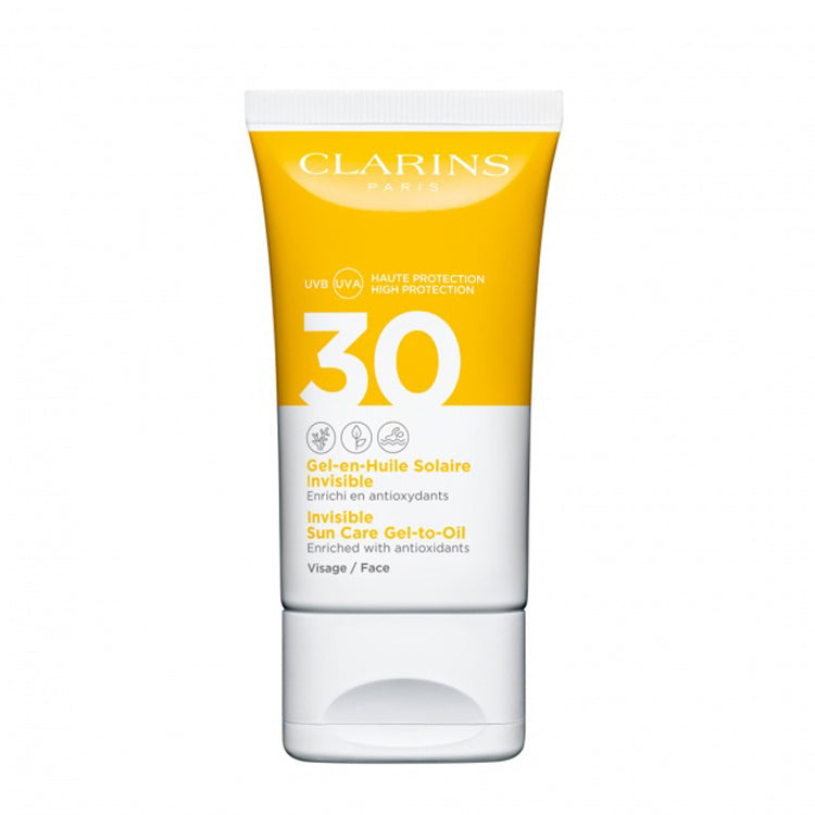 Clarins Invisible Sun Care Gel-to-Oil Viso